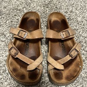 Birkenstock Mayari leather sandals